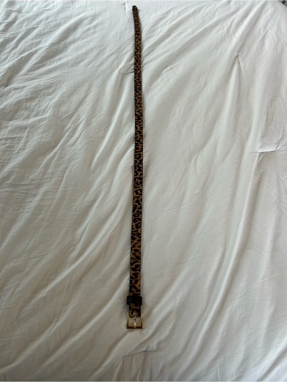 Banana Republic slim leopard